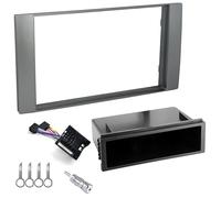 Sound-way Kit Montaggio Autoradio, Mascherina 1 DIN, Cavo Adattatore Connettore ISO, Adattatore Antenna, Chiavi di Smontaggio, compatibile con Ford