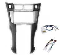 Sound Way Kit Montaggio Autoradio, Mascherina 2 DIN con Bande Compatibile con Toyota Yaris, Vits, Platz 2005-2010