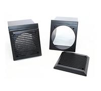 Sound Way Supporti box tasche per altoparlanti casse 10 cm compatibile con FIAT Panda 3 porte