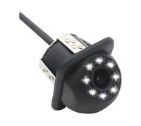 Sound Way Telecamera Retromarcia per Auto CCD, Telecamera Posteriore Inclinata da Incasso, LED Infrarossi per Visione Notturna, Ampio Angolo di Visione 170°, IP68