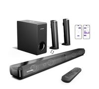 Soundbar a 4.1 canali per Smart TV con subwoofer, soundbar Bluetooth 5.3 staccabile 2 in 1 ()