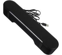 Soundbar da tavolo lunga e sottile con altoparlante retroilluminato a LED per tablet, subwoofer per soundbar da gioco