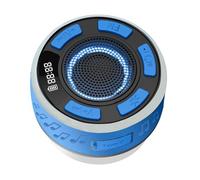 Soundbar doccia portatile compatibile con Bluetooth con batteria lunga per viaggi Impermeabile 360 Sound Doccia compatibile Bluetooth impermeabile