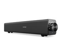 Soundbar domestica con compatibilità telecomando, ingressi HDMI e ottico, tecnologia di miglioramento dei bassi, illuminazione ambientale dinamica,