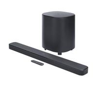 JBL Bar 500 MK2, Soundbar Bluetooth a 5.1 Canali per TV con Subwoofer da 10", Audio Surround Dolby Atmos, HDMI eARC, Wi-Fi, Video 4K, PureVoice 2.0 e MultiBeam 3.0, Nera