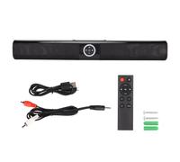 Soundbar per home theater per TV, suono surround stereo, silenzioso, elegante, design sottile, ampia compatibilità, alimentazione USB, plug and
