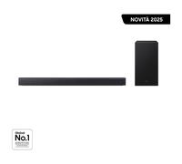 SAMSUNG Sound Bar HW-B450F/ZF 2025 - Dolby Audio/DTS Virtual: X, Adaptive Sound, 2.1 Canali, Modalità Notte e Modalità Gioco