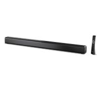 Sharp HT-SB145 Soundbar 2.0, 150 W, Bluetooth 5.3, HDMI ARC | Soundbar stereo da 150 W con Roku TV Ready, HDMI ARC/CEC, riproduzione USB e ingressi ottico e AUX.