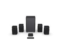 SOUNDBAR + SUBWOOFER HISENSE HT SATURN 4.1 canali, Potenza Max 720 W, Cassa wireless, NERO