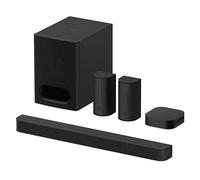 Sony BRAVIA Theatre System 6 (5.1 canali Surround Sound, 1000 W, con altoparlante posteriore e subwoofer, Dolby Atmos, DTS:X, AI Voice Zoom 3 con BRAVIA TV, DSEE, modalità multi-stereo per feste) nero