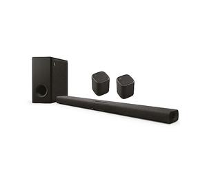 SOUNDBAR + SUBWOOFER YAMAHA Pack True X 5.1 canali e oltre, Potenza Max 300 W, Cassa wireless, Carbon Gray