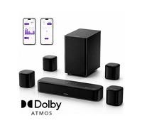SOUNDBAR ULTIMEA Aura S5T Sistema Audio 7.1 canali, Potenza Max 420 W, Nero