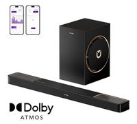 Soundbar Ultimea Skywave F30 HDMI eARC Bluetooth 3.1.2 Dolby Atmos Subwoofer 6,5" Controllo tramite app Bassi potenti