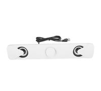 Soundbar USB compatta per computer Tecnologia audio DSP Bass Suono cristallino Design ergonomico con tappetino antiscivolo Miglioramento visivo