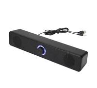 Soundbar Wireless Bluetooth E PC Con Altoparlante Cablato, Alimentata Tramite USB, For TV, Laptop, Audio Surround For Home Theater Da Gioco Connettività Versatile(NO Bluetooth 1002)