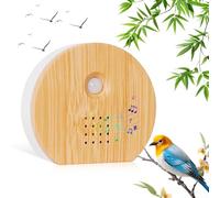 Soundbox con Canto Degli Uccelli, Cinguettio Degli Uccelli con Supporto a Parete, Altoparlante con Sensore di Movimento, Soundbox con Canto Degli Uccelli per Bagno Spa Ospiti WC e Relax