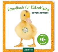 Soundbuch für Klitzekleine - Bauernhoftiere: Allererstes Soundbuch mit 6 hochwertigen Tiergeräuschen für Kinder ab 12 Monaten