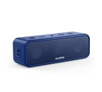 Soundcore 3 di Anker, Cassa Bluetooth Portatile 16 W, IPX7, 24 Ore | Suono stereo, BassUp, PartyCast, EQ personalizzabile tramite app, per casa, doccia, spiaggia, giardino e attività all’aperto