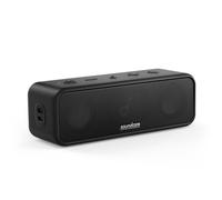 Soundcore 3 Cassa Bluetooth Portatile con suono stereo, IPX7, 24h, PartyCast, BassUp, EQ personalizzata - per la casa, l'esterno e la spiaggia
