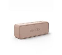 Soundcore Anker 2 Cassa Bluetooth Portatile con Suono Stereo 12W, Bluetooth 5, BassUp, IPX7, 24h, Associazione Stereo WiFi, per Casa, Esterno, Viaggi