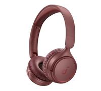 Soundcore Cuffie Bluetooth On-Ear H30i, Cuffie Wireless | Pieghevoli, bassi puri, 60h autonomia, Bluetooth 5.3, leggere e comode, connessione app, multipunto, Rosso