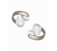 soundcore di Anker AeroClip, Cuffie Bluetooth Open Ear Clip-On | Driver 12mm Suono Nitido, Comfort Adattivo, Chiamate Chiare con 4 Microfoni IA, Design Anello Aperto, Nebbia di Champagne
