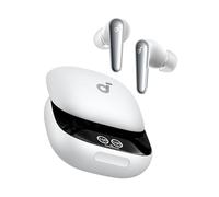 Soundcore di Anker Liberty 4 Pro, Cuffie Bluetooth Wireless In Ear con ANC | Cancellazione Adattiva in Tempo Reale, 7 Sensori, Ricarica 2X Veloce, Musica Hi-Fi, Chiamate Nitide, Bianco