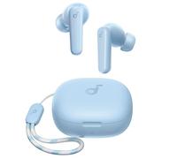 Soundcore di Anker P20i, Cuffie Bluetooth In Ear con Riduzione Rumore IA | Driver 10mm Bassi Potenti, 2 Mic Chiamate Chiare, 22 EQ, IPX5, Bluetooth 5.3, 30 ore, Controllo via App, Azzurro Chiaro