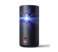 soundcore Nebula Capsule 3 Laser, Mini Proiettore Portatile 1080p, 300 ANSI | Google TV, Netflix integrato, Wi-Fi, Dolby Digital, immagine fino a 3 m, batteria integrata e 2,5 ore di autonomia.