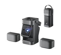 soundcore Nebula P1 Proiettore Portatile GTV, Altoparlanti Rimovibili, 650 ANSI Lumen, 1080P, Audio Surround 2.0 20W, Dolby Audio, Gimbal Integrato, Regolazione Automatica, Schermo 180", Maniglia