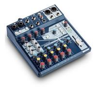 Soundcraft NOTEPAD-8FX Mixer USB 8C 2Mic In alimentazione Phantom, EFX Digitali