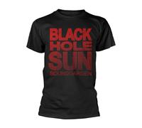SOUNDGARDEN - BLACK HOLE SUN BLACK T-Shirt Small
