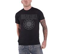 Soundgarden Dita del Motore della Lama Nera TS, Nero, XL