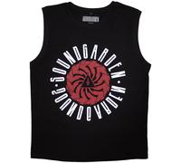 Soundgarden Sleeveless Circle Logo ufficiale Uomo maglietta unisex