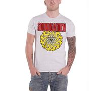 Soundgarden T Shirt Badmotorfinger band logo nuovo Ufficiale Uomo Grigio