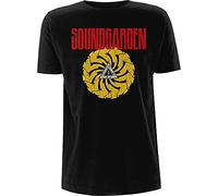Soundgarden T Shirt Badmotorfinger V3 Band Logo Nuovo Ufficiale Uomo Nero Size XXL