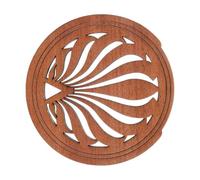 Soundhole Cover Plug - Acoustic Guitar Buffer, Feedback Control Block | Soft Rubber Disc Fitting | Live Stage Acoustic Performances, Muting Unwanted Resonance Noise Eliminating Amp Feedback Easily