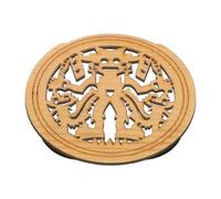 Soundhole Cover Plug - Acoustic Guitar Buffer, Feedback Control Block | Soft Rubber Disc Fitting | Live Stage Acoustic Performances, Muting Unwanted Resonance Noise Eliminating Amp Feedback Easily