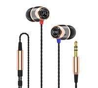 SoundMAGIC E10 Auricolari Cablati Senza Micro, HiFi, Jack 3,5mm, Oro
