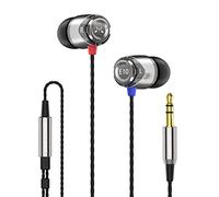 SoundMAGIC E10 Auricolari In Ear con Cavo antigroviglio e senza Microfono Cuffie con filo HiFi Stereo con Isolamento Acustico Bassi Potenti Gunmetal