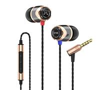 SoundMAGIC E10C Auricolari ad alta fedeltà Cuffia per smartphone In Ear Cuffie con isolamento acustico con microfono e telecomando per audiofili- Dorata
