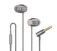 SoundMAGIC E11 Auricolari In Ear con Cavo Antigroviglio e Senza Microfono Cuffie con Filo HiFi Stereo con Isolamento Acustico Bassi Potenti Gunmetal