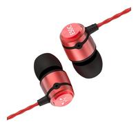SoundMAGIC E50C Auricolari in-ear, Auricolari cablati con microfono, monitor HiFi, isolamento acustico, suono puro, vestibilità comoda, colore nero, rosso…