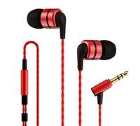 SoundMAGIC E80 Auricolari ad alta fedeltà Cuffia per smartphone di alta qualità Cuffie con isolamento acustico- Rosso