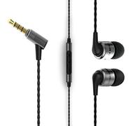 SoundMAGIC E80C Auricolari cablati con microfono HiFi Stereo Audiophile Auricolari Isolamento del rumore in Ear Cuffie Confortevole Fit Super Bass Gunmetal