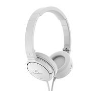 SoundMAGIC P22 Cuffie Sovraurali con Cavo e Senza Microfono Cuffie on Ear con Filo Portatili Leggere e Pieghevoli Auricolari Stereo HiFi Isolamento Acustico Vestibilità Confortevole Bianco