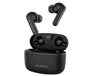SoundMAGIC T80BT ANC auricolari Bluetooth True Wireless con cancellazione attiva del rumore, qualità audio HiFi, chiamate nitide, autonomia fino a 20 ore, resistenza all'acqua IPX5, comfort ottimale