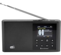 Soundmaster DAB165SW DAB+ FM Radio Digitale Con Batteria Li-Io E Jack Per Cuffie