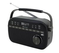 Soundmaster Radio digitale portatile DAB280SW DAB+ e FM RDS con presa per cuffie