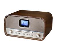 Soundmaster DAB970BR1 Stereo Music Centre con DAB+/UKW, CD-MP3, USB, Bluetooth e display a colori Radio Nostalgia